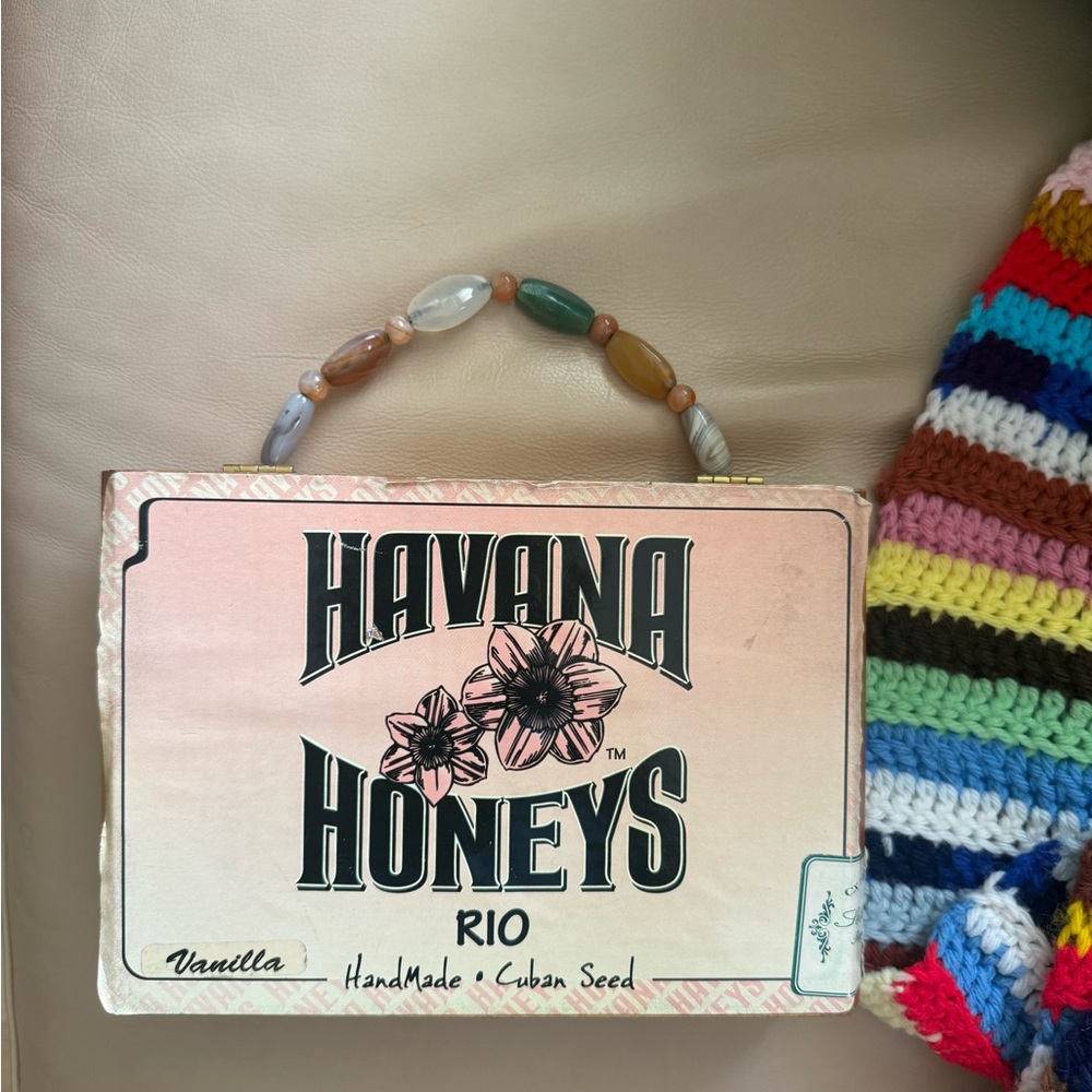 Havana Honeys Handbag with Beaded Handle
